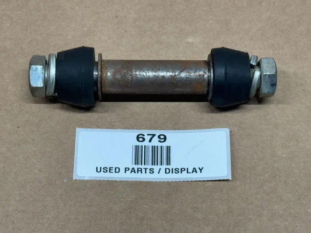 3-1/2 inch Monroe Seat Pivot Support Rod, used automotive part displayed on a flat surface.