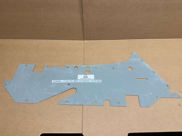 Allis-Chalmers Left Hand Side Panel with Choke Slot D14 D15 (Display)