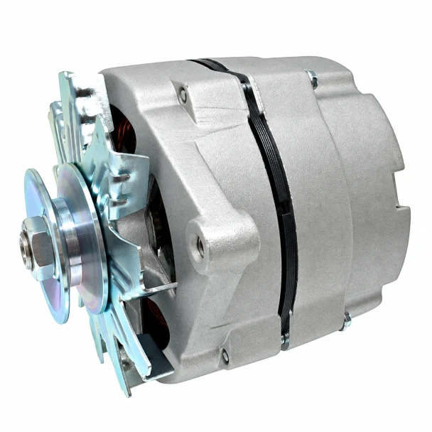 Allis-Chalmers Alternator with 63 Amp capacity, 3 wires, model number 74916592.