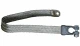 Allis-Chalmers Battery Cable 19 in Non-Insulated AB-421D, heavy-duty black braided cable with metal terminal connectors for secure battery connections.