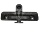 Allis-Chalmers G Manifold, black metal engine part with multiple openings and bolt holes for tractor or machinery connection.