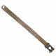 Allis-Chalmers Battery Cable 14" Ground Cable, non-insulated ground cable with braided metal exterior for electrical grounding.