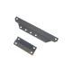 Allis-Chalmers G Battery Box Bracket Set, 2-Piece, AC-1260D, metal brackets with holes for battery box mounting.