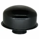 Allis-Chalmers Air Cleaner Cap for Allis-Chalmers D17 D19, black and glossy, round shape with a ventilation opening.