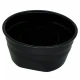 Allis-Chalmers B IB C CA RC Air Cleaner Oil Cup AC-047D, black oil cup for vintage tractor air cleaner.