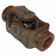 Allis-Chalmers Steering Joints Repair Kit AB-280D, rusty and used steering joint component for agricultural machinery.
