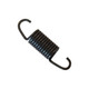 Allis-Chalmers Rear Brake Shoe Return Spring 70222501, black coiled metal spring with hooks on both ends for tractor brake assembly repair.