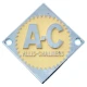 Allis-Chalmers Allis Chalmers Cream Emblem Steering Wheel 