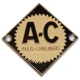 Allis-Chalmers Allis Chalmers Cream Emblem Steering Wheel 
