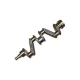 Allis-Chalmers Crankshaft for Allis-Chalmers D10 D12 D14 D15 H3, engine crankshaft component for tractor engines.