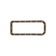 Allis-Chalmers Oil Pan Gasket for IB, B, C, CA, RC, D10, D12, D14, D15, flat rectangular gasket with bolt holes for engine oil pan sealing.