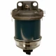 Allis-Chalmers Diesel Single Fuel Filter Assembly with Glass Bowl, an industrial engine fuel filter with a metal top and glass collection bowl for diesel filtration.