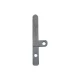 Allis-Chalmers G Throttle Lever, metal control lever with mounting holes for tractor equipment