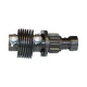 Allis-Chalmers Starter Drive Assembly (Bendix), a mechanical component for tractor models D14, WC, WD, WD45, G, D10, D12, featuring a metal gear and coil spring design for starting mechanisms.