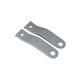 Allis-Chalmers Steering Tube Mounting Bracket Pair, metal brackets used for steering component installation.