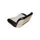 Allis-Chalmers Seat Cushion Assembly for D10 D12 D14 D15 D17 D19 D21, cushioned tractor seat with beige and black upholstery.
