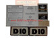 Allis-Chalmers Allis Chalmers D10 1960-1961 W/ MNP: VINYL CUT DECAL SET - DJS147 