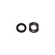 Allis-Chalmers Allis Chalmers B IB C Rear Axle Nut & Washer Ki1052-3, black metal axle nut and washer for tractor rear axle repair.