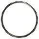 Allis-Chalmers D10, D12, and D14 tractor flywheel ring gear with 93 teeth, shown as a dark metal toothed ring on a white background.