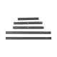 Allis-Chalmers Allis Chalmers 5 Piece Seat Pin Replacement Kit, a set of five black metal seat pin replacement parts with holes for securing pins.
