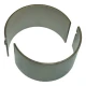 Two gray semicircular Allis-Chalmers connecting rod bearing shells, .020-inch undersize, shown on a white background for D17, WD, WD45, 170, 175, WC, and WF farm tractors.