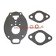 Allis-Chalmers Carburetor Gasket Kit for Big Bowl Marvel Schebler, includes gasket plates and small rubber seals for carburetor repair.
