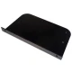 Black Allis-Chalmers small back bracket for farm tractors, shown as a flat rectangular plate with rounded rear corners, several mounting holes, and a folded front edge with holes. Fits models 180, 185, 190, 190XT, 200, 210, 220, and 220 FWA.