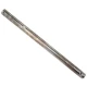 Long metal brake and clutch pedal shaft for an Allis-Chalmers WD or WD45 farm tractor, shown diagonally on a white background.
