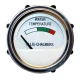 AGCO OEM Allis Chalmers Water Temperature Gauge - 180,185,190,190XT, 200,210,220 - 70240989 