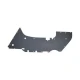 Allis-Chalmers RH Side Panel for D19 Gas, D17 Series IV Gas, farm tractor part, black metal side cover.