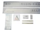Allis-Chalmers Allis Chalmers D17 Series IV Gas with Chrome - Vinyl Decal Set - DJS204 