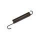 Allis-Chalmers Clutch Pedal Return Spring - B, CA, D10, D12, IB, metal coil spring with hooks on both ends used for clutch pedal functionality.