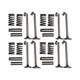 Allis-Chalmers Valve Train Kit for Allis Chalmers WC WD WD45 WF, includes valve springs, push rods, and rocker arm components.