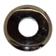 Chrome steering wheel washer for Allis-Chalmers B, IB, C, CA, and G farm tractors, shown from above on a white background.