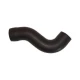 A black rubber lower radiator hose for Allis-Chalmers D21 220 farm tractors, displayed against a plain background.