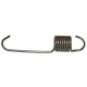 A metal brake band return spring with hooks on both ends, used in Allis-Chalmers farm tractors such as D17, 170, 175, 180, and 185.