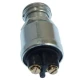A chrome push button starter switch designed for Allis-Chalmers farm tractors, compatible with various models including WD45, D15, D17, D19, D21, 170, 175, 180, 185, 190, 190XT, 200, 210, 220, and series 6000 and 7000.