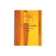 Allis-Chalmers D17 Operators Manual, a spiral-bound technical manual with a yellow and orange cover featuring an illustration of the machinery.