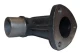 Allis-Chalmers Exhaust Pipe Elbow for Allis-Chalmers farm tractors, model 160 6040.