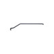 Allis-Chalmers Throttle Rod / Link to Carburetor, black metal throttle linkage rod for Allis-Chalmers equipment.
