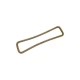 A gasket for Allis-Chalmers farm tractors, specifically the G Valve Cover / Side Cover Gasket with the part number 70800295. It is an elongated, irregularly rectangular shape with rounded corners.