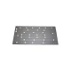 Allis-Chalmers Oil Pan Gasket Set 74021022, metal gasket with multiple holes for oil pan sealing and bolt placement.