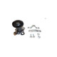 Aftermarket Black Steering Wheel Spinner, black steering wheel spinner with mounting hardware and brackets.