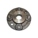 Allis-Chalmers Brake Plate Assembly with Lining, part number 70277326, designed for farm tractors. The image shows a round, metallic brake plate with multiple small components and a central splined hole.