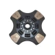 Allis-Chalmers 12 Inch 4 Pad Clutch Disc, agricultural machinery part with four friction pads and coil springs for model compatibility from 7010 to 7080, 8010 to 8070, 4W220.