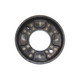 Allis-Chalmers Brake Drum Assembly for D19, 190, 190XT, black metal circular brake component with mounting holes and pad placements for tractor brake system.