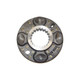 Allis-Chalmers Brake Plate Assembly With Lining for D17 170, circular brake component with lining pads and mounting holes.
