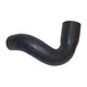 Allis-Chalmers 200 Lower Radiator Hose 70256374, black rubber engine radiator hose in a curved shape.