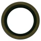 Allis-Chalmers Front Cover Crankshaft Seal for Allis-Chalmers G, automotive part with black rubber and brown metal outer ring.