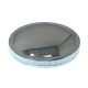 Allis-Chalmers Chrome Fuel Cap for Allis Chalmers, Case, Ford, JD, Massey, representing a shiny, round metal fuel cap with a textured edge.